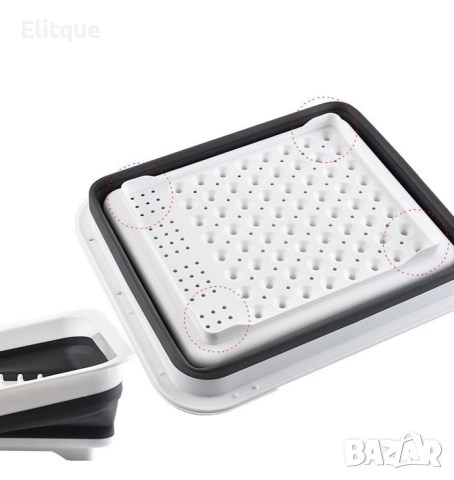 Мултифункционална сгъваема сушилня за съдове и прибори, снимка 9 - Сушилни - 52879761