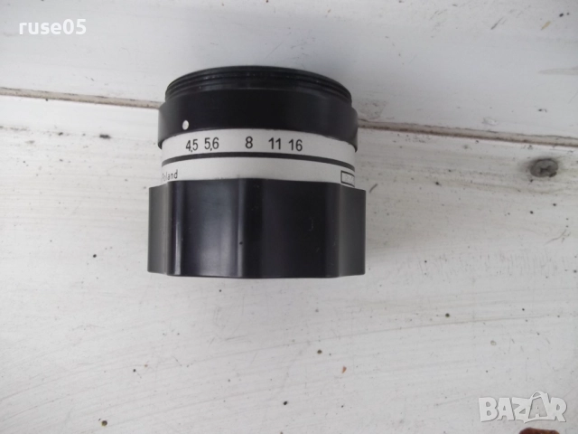 Обектив "PZO - MIKAR/S 4,5/55" за фотоувеличител "KROKUS", снимка 5 - Обективи и филтри - 51750406
