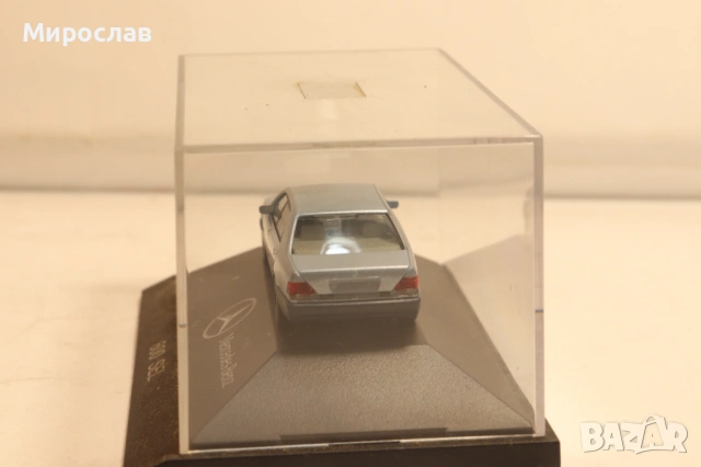 HERPA H0 1/87 MERCEDES BENZ 600 SEL МОДЕЛ КОЛИЧКА, снимка 5 - Колекции - 54210755