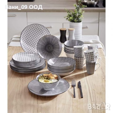 Макси порцеланов сет за хранене 30 части