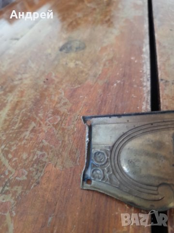 Стар обков за ключалка,брава #8, снимка 5 - Други ценни предмети - 44291150