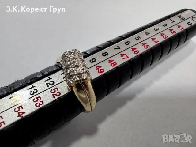 Дамски пръстен 14К 585- 2,87 г, снимка 12 - Пръстени - 55817706