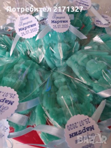 Подаръци за гости на кръщене-сапунчета, снимка 7 - Подаръци за кръщене - 24610418