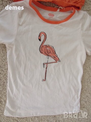 Нова лятна трикотажна детска пижама за момиче 134/140 размер, снимка 5 - Детски комплекти - 49495022