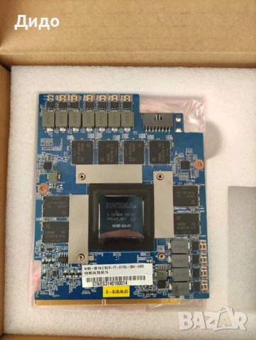 Видеокарта Nvidia RTX 2080 8GB MXM 3.1