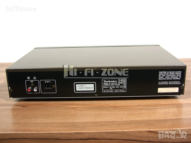 CD плеър  Technics sl-pg470a , снимка 6 - Ресийвъри, усилватели, смесителни пултове - 52944225