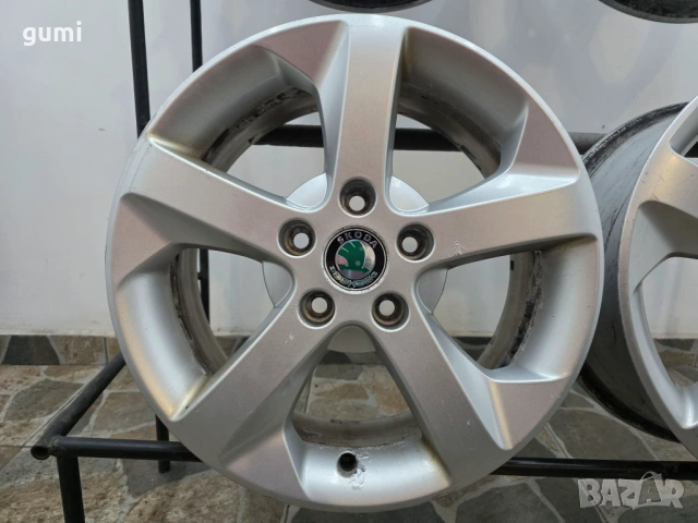 4бр 16ски джанти за SKODA 5х112мм A161219 