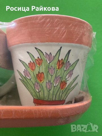 Саксийки, снимка 4 - Саксии и кашпи - 50186073