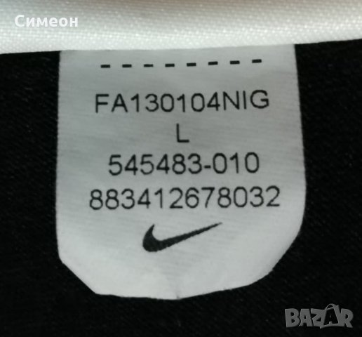 Nike оригинална блуза L Найк спортна фланелка тениска фитнес, снимка 7 - Спортни екипи - 31910229