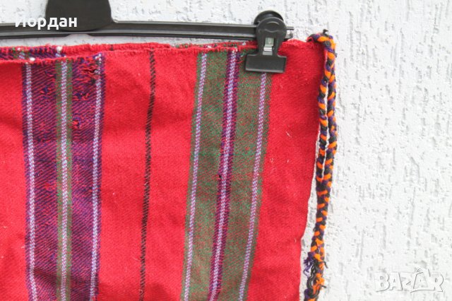Овчарска торба-вълнена,тъкана, снимка 9 - Антикварни и старинни предмети - 38103934