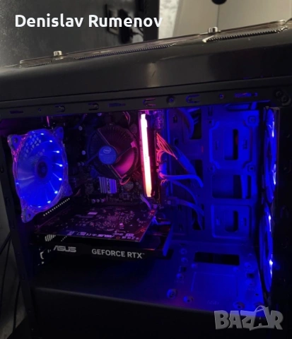 КОМПЮТЪР(RTX3050,RAM 24GB,процесор intel core i5-9400f), снимка 2 - Геймърски - 53905763