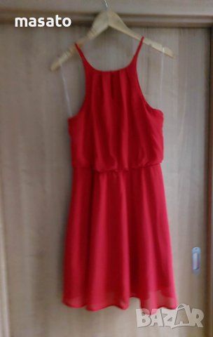 BLUE RAIR - червена рокля, снимка 2 - Рокли - 40540353