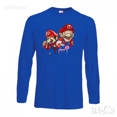 Мъжка тениска Mario Zombie 2 Игра,Изненада,Подарък,Празник,Повод, снимка 7 - Тениски - 37237436