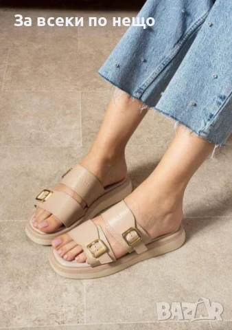 Дамски Чехли - Налични Различни Цветове Код E604, снимка 2 - Чехли - 50957599