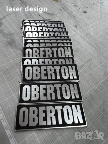 Предлагам лазерно гравирани емблеми за техника SONY,PIONEER,TECHNICS,DYNACORD