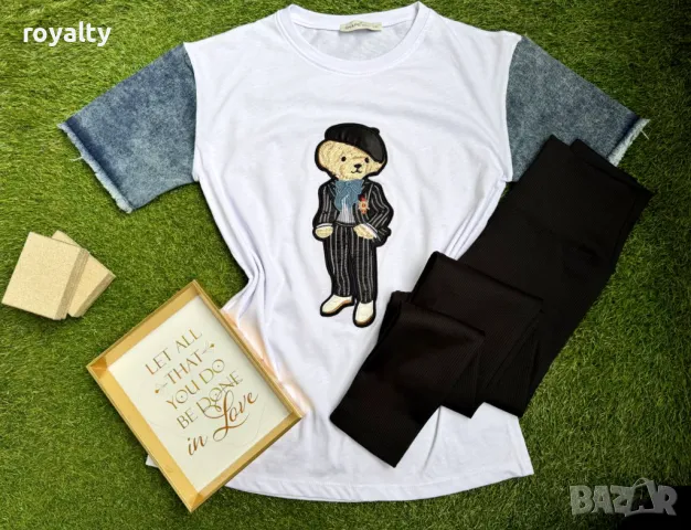 Дамски памучни комплекти Различни дизайни , снимка 16 - Комплекти - 49753057