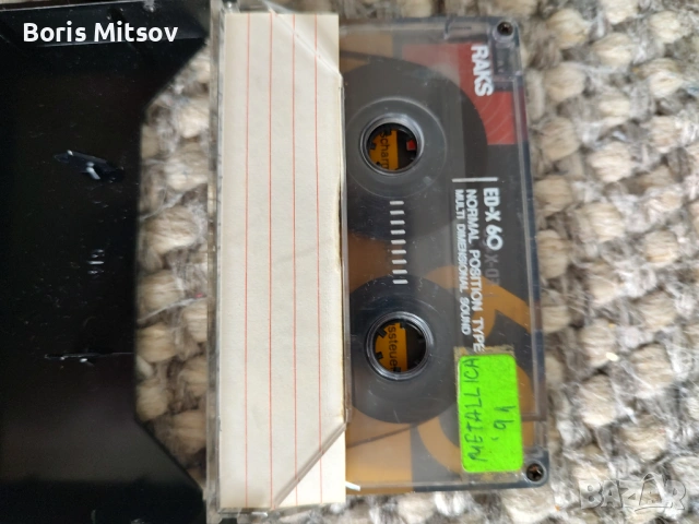 Megadeth & Meat loaf касети*бонус***, снимка 4 - Аудио касети - 53148248