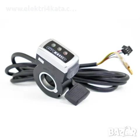 Акселератор (палец) за газта 48V с индикатор