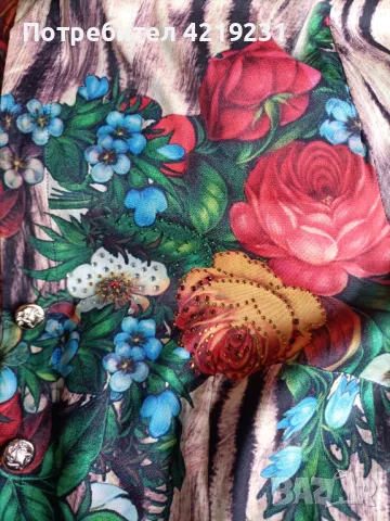 Красива еластична риза, снимка 3 - Ризи - 49695292