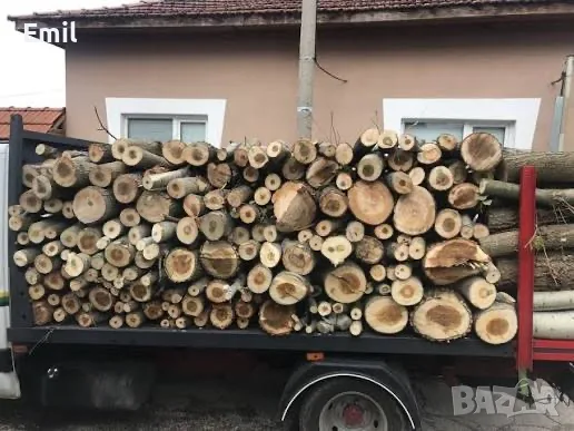 Дърва за огрев кавак на кубичен метър, снимка 2 - Дърва за огрев - 55979565