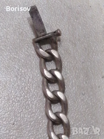 Немска сребърна гривна , снимка 4 - Гривни - 31614264