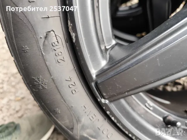 Гуми с джанти 185/55/15 4бр за FIAT 500, снимка 3 - Гуми и джанти - 48205916