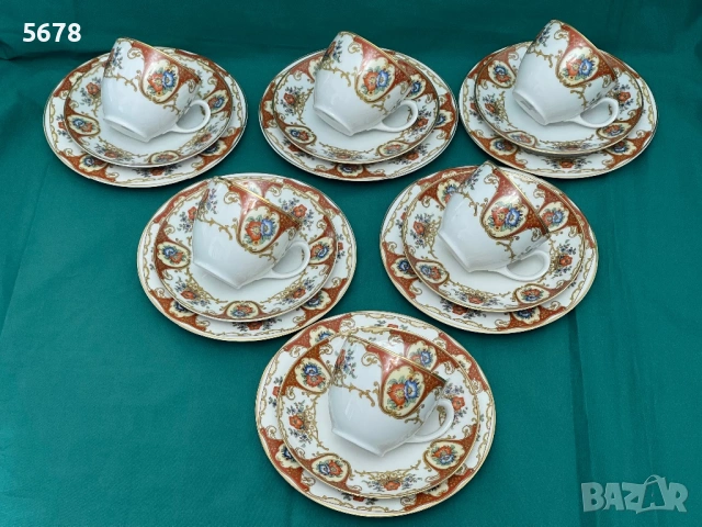 Чешки сервиз за чай, снимка 2 - Сервизи - 53071579
