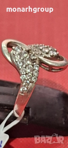 Сребърен пръстен, снимка 4 - Пръстени - 52808465