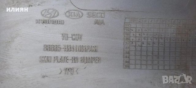 спойлер и буфер за задна броня за Kia Stonic 86665H8410, снимка 5 - Части - 49605958