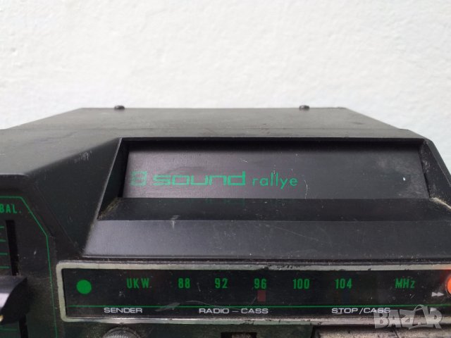 Радиокасетофон SOUND rallye  за автомобил, снимка 5 - Радиокасетофони, транзистори - 29516227