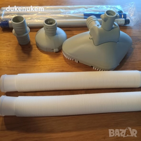 Прахосмукачка за почистване на дъното на басейн с телескопична дръжка и 3.1 m маркуч, снимка 10 - Басейни и аксесоари - 52463398