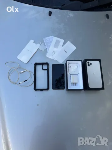 iPhone 11 Pro Max 256GB Silver - Пълен комплект (За смяна на дисплей)