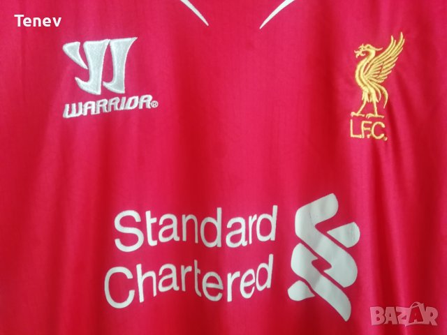 Liverpool Steven Gerrard Warrior футболна тениска фланелка Джерард Ливърпул размер L, снимка 4 - Тениски - 42314712
