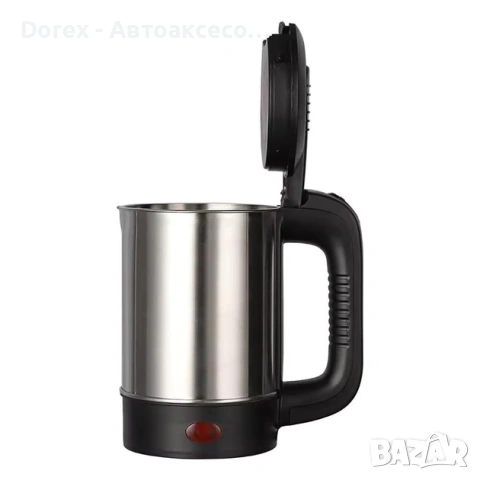 Електрическа термокана чайник с кабел и 2 броя чаши - 24V / 250W / 500мл., снимка 4 - Аксесоари и консумативи - 54190323