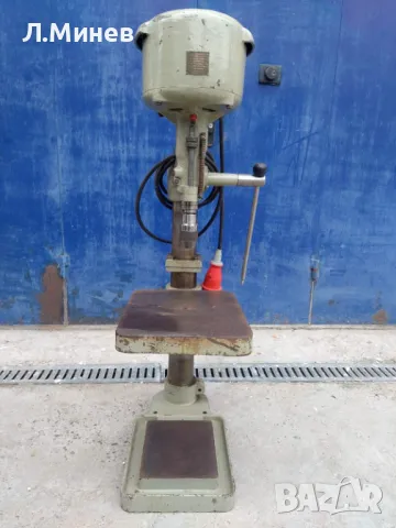 Голяма настолна колонна бормашина, снимка 3 - Бормашини - 49140526