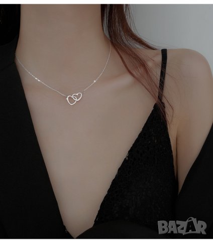 Тотална разпродажба - 50% Сребърно колие /3728/, снимка 2 - Колиета, медальони, синджири - 33154775