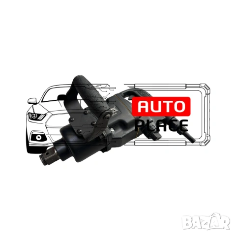 Пневматичен гайковерт с къс шпиндел 1“ 3500Nm StahlMayer, снимка 4 - Други инструменти - 54048253