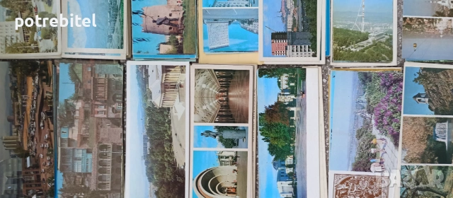 300 ДЪЛГИ НОВИ картички от СССР след 1960г, снимка 4 - Декорация за дома - 53940007