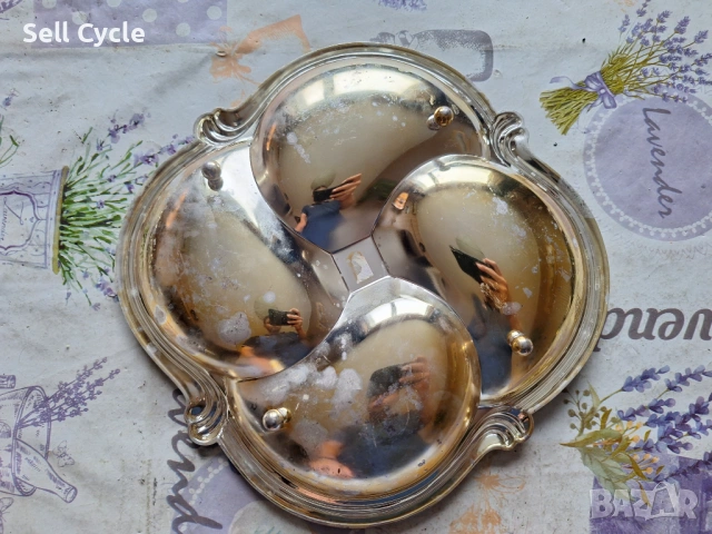 ✅ПОСРЕБРЕНИ СЪДОВЕ - ФРУКТИЕРИ❗, снимка 6 - Други ценни предмети - 53214811