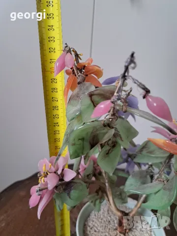 стъклено дърво бонзай   19/1, снимка 6 - Декорация за дома - 49037135