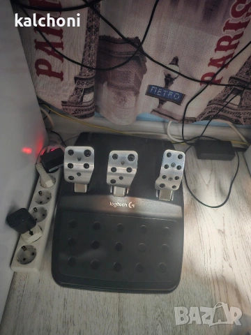 Logitech g29, снимка 2 - Аксесоари - 54175072