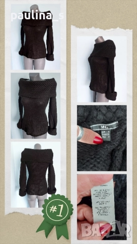 Четири различни броя / Дамски марков пуловер , снимка 16 - Блузи с дълъг ръкав и пуловери - 51614093
