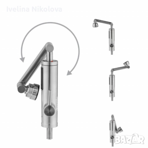 Водонагревател DIPLOMAT QF-919S, LED – моментално топла вода за секунди, снимка 3 - Други - 52479908