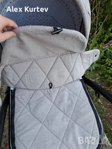 Комбинирана бебешка количка Lorelli Rimini, снимка 7 - Детски колички - 47366704