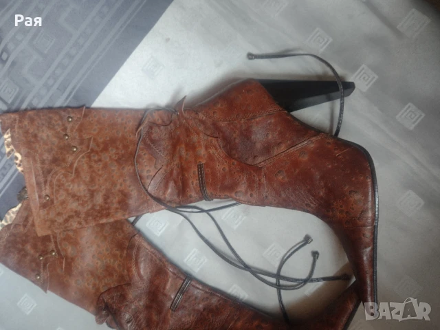 Кожени ботуши Ferde, снимка 9 - Дамски ботуши - 50673457