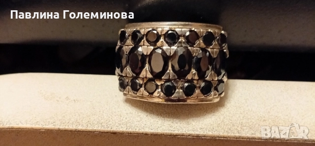 Дамски сръбърни бижута, снимка 18 - Пръстени - 34447334