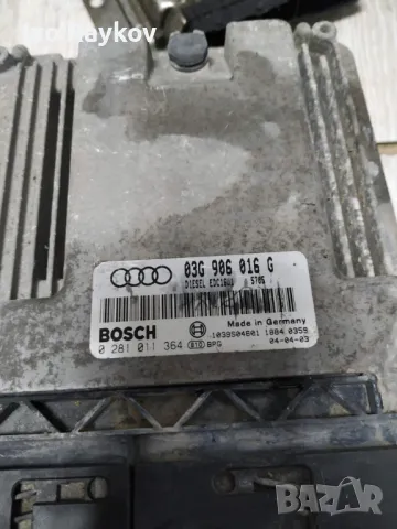 Компютър Audi A3 2.0tdi 140hp Номер: 03G 906 016 G, 03G906016G , 0 281 011 364, снимка 2 - Части - 48810292