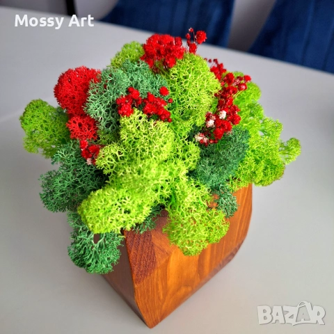 Декорации със скандинавски мъх, снимка 10 - Декорация за дома - 53198992