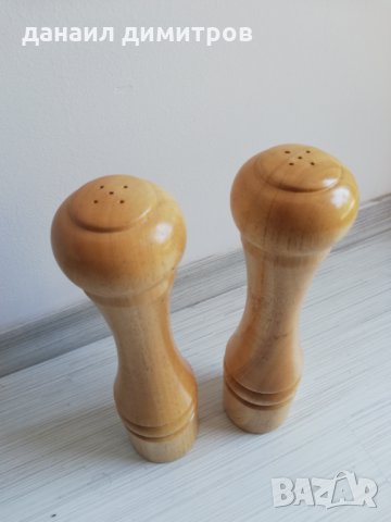 Дървена солници внос, снимка 6 - Аксесоари за кухня - 29705815