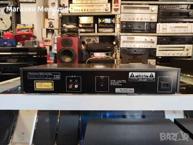 CD Player Technics SL-P100 В отлично техническо и визуално състояние., снимка 9 - Декове - 51113611